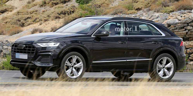 Большой купе-кроссовер Audi Q8 покажут в июне