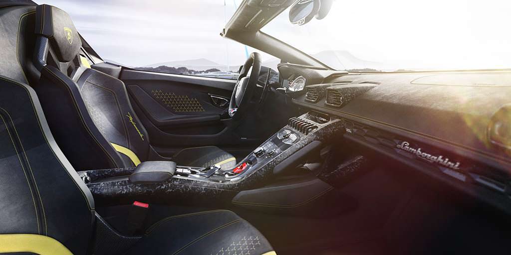 Фото салона Lamborghini Huracan Performante Spyder