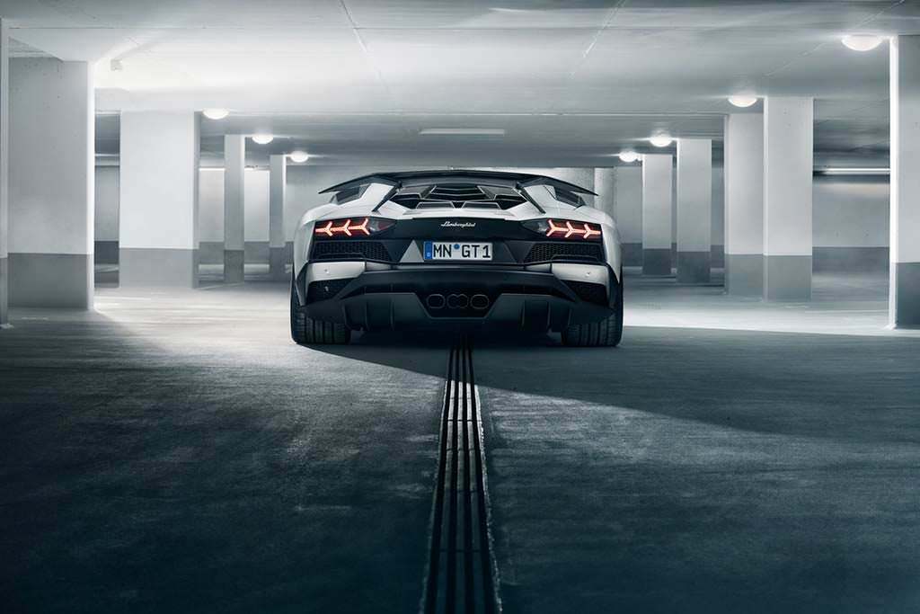 Novitec Lamborghini Aventador S. Выхлопная система из инконеля