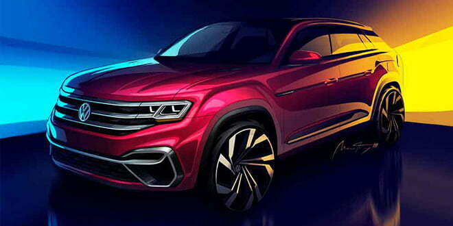 Пятиместный Volkswagen Atlas Concept покажут в Нью-Йорке
