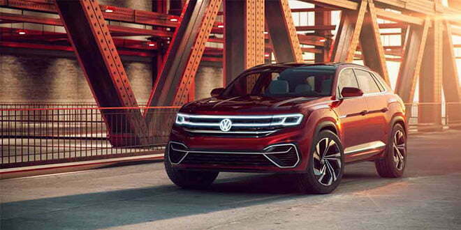 VW Atlas Cross Sport Concept - будущий ответ BMW X6 | фото