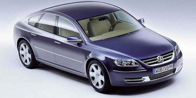 VW Concept D 1999 года - предвестник серийного Phaeton | фото
