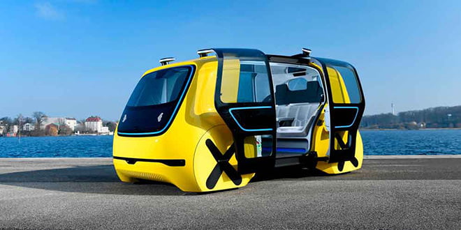 Из Volkswagen Sedric сделали самоуправляемый школьный автобус