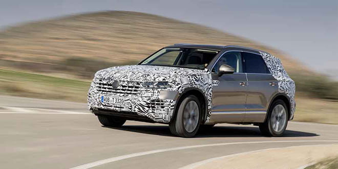 Volkswagen раскрыл больше информации про новый Touareg