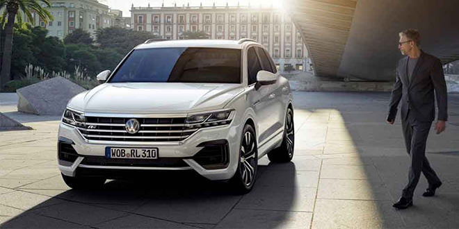 Volkswagen Touareg третьего поколения официально | фото, видео