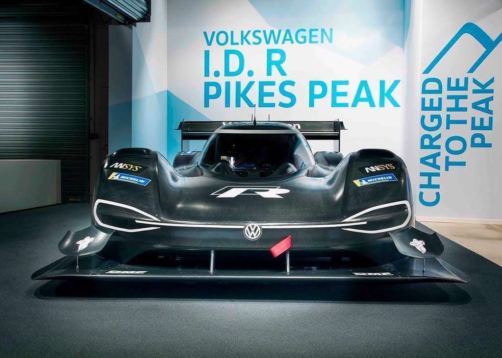 Volkswagen I.D. R Pikes Peak Racer. Мощность 680 л.с.