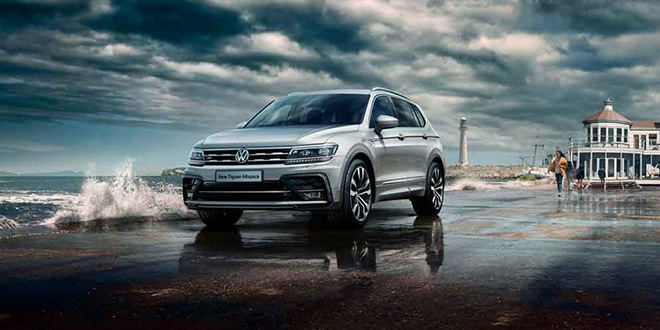 VW T-Roc и Tiguan Allspace получили пакет R-Line | фото