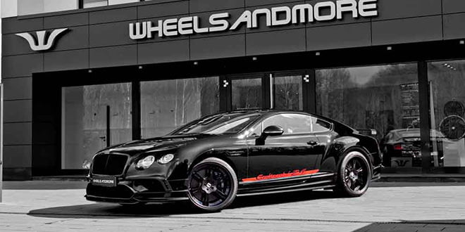 Крутой тюнинг Bentley Continental 24 от Wheelsandmore | фото