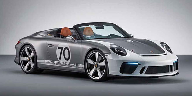 Porsche 911 Speedster Concept в честь 70-летия компании | фото