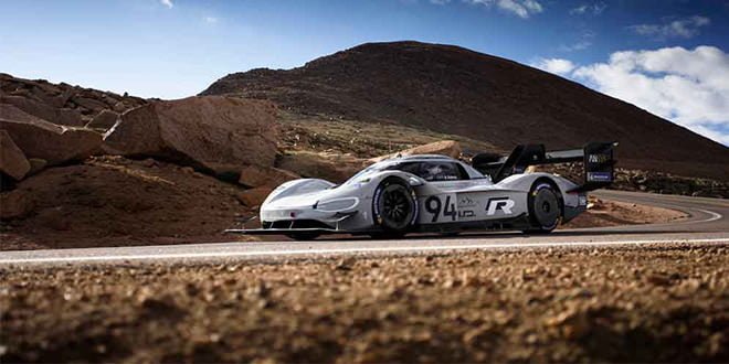Volkswagen ID R установил рекорд Пайкс-Пик за 7:57.148 минут