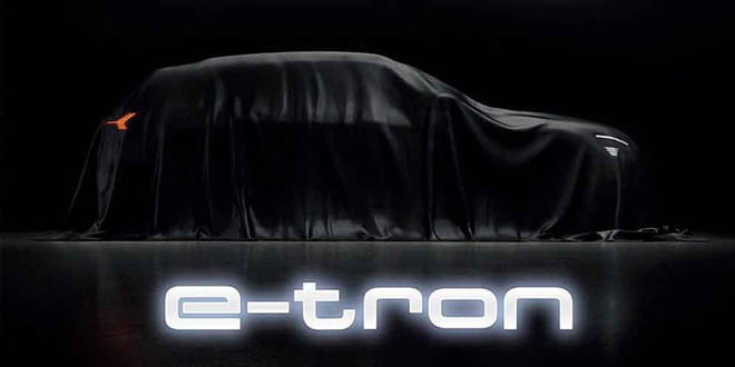 Электромобиль Audi E-Tron официально покажут 17 сентября