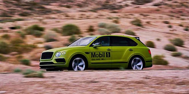 Рекорд Bentley Bentayga на горе Пайкс-Пик. Видео из кабины