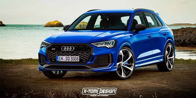 Рендер Audi RS Q3 нового поколения от X-Tomi Design