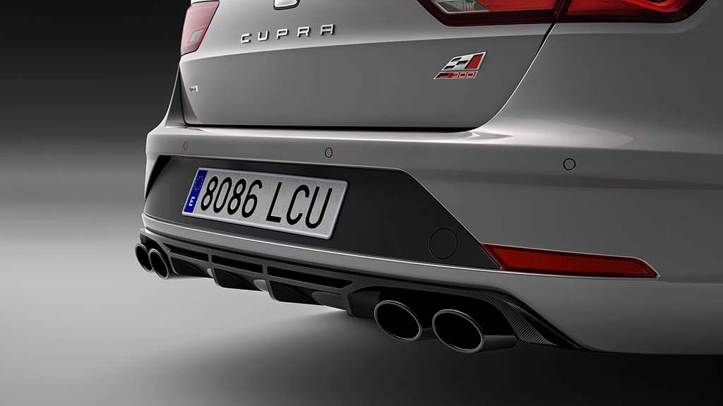 Задний диффузор SEAT Leon ST Cupra Carbon Edition