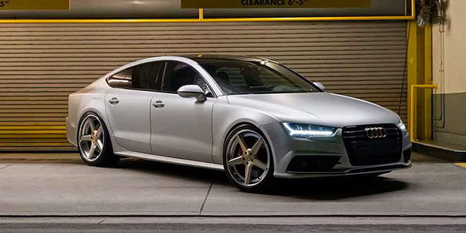 Элегантный тюнинг старой Audi S7 с дисками от Forgiato | фото