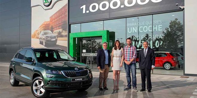 Миллионный кроссовер Skoda сошел с конвейера в Квасинах