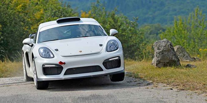 Представлен Porsche Cayman GT4 Clubsport Rallye Concept | фото