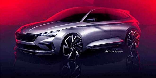 Skoda Vision RS показал дизайн будущего хот-хэтча