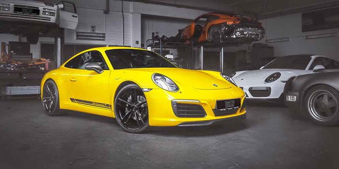 Porsche 911 Carrera T в тюнинге TechArt прокачана до 425-сил