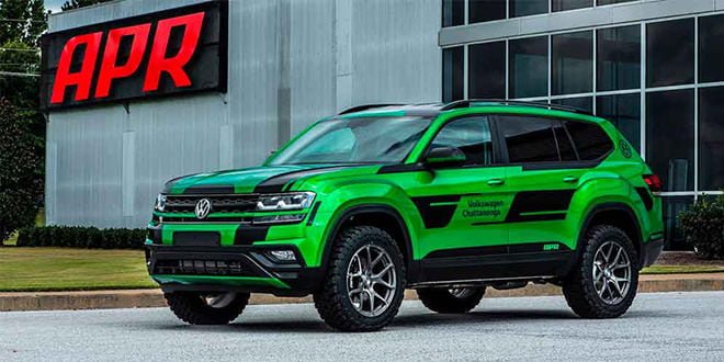 Тюнинг Volkswagen Atlas для бездорожья от APR | фото