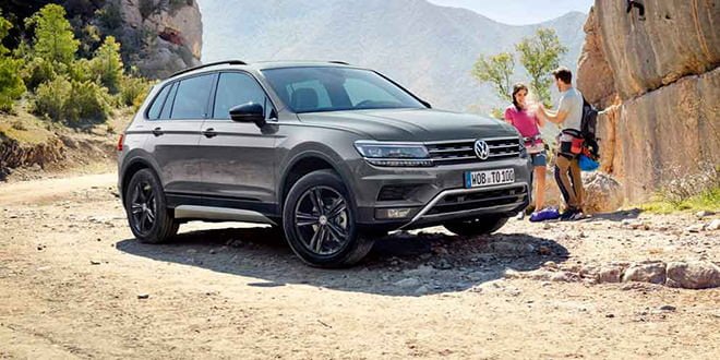 Volkswagen Tiguan Offroad для бездорожья официально | фото