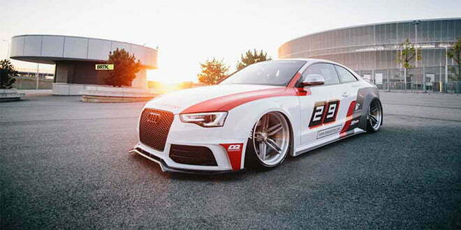 Тюнинг Audi S5 Coupe до DTM-версии от SR66 Design | фото