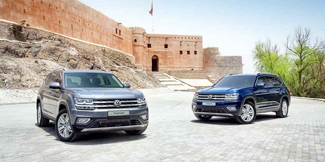 Большой Volkswagen Teramont выходит на рынок Среднего Востока