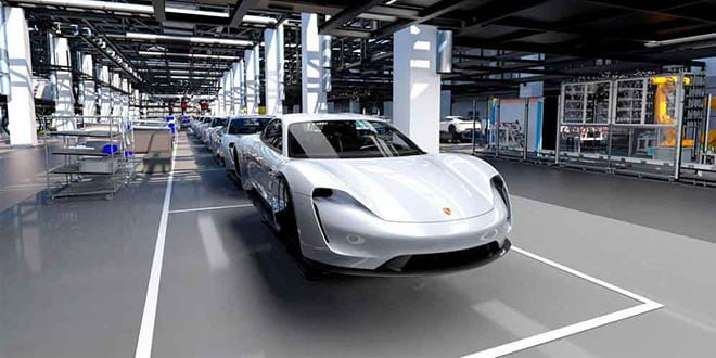 В Porsche рассказали о производстве электрокара Taycan