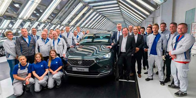Началось производство SEAT Tarraco на заводе VW в Вольфсбурге