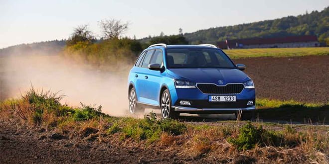 Новый внедорожный универсал Skoda Fabia Combi Scout | фото