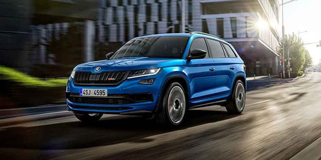 Самый мощный Skoda Kodiaq RS показали официально | фото
