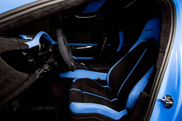 Двухцветный салон Porsche Panamera Sport Turismo от TechArt