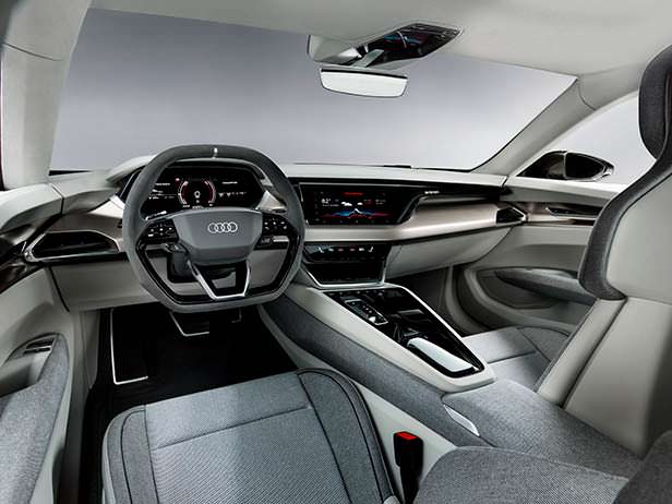 Фото внутри Audi e-tron GT Concept