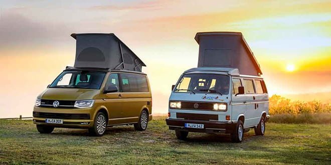 Кемпер Volkswagen California отмечает 30-лет спецверсией