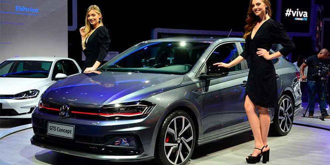 Новый седан VW Polo показали в Бразилии как GTS Concept | фото