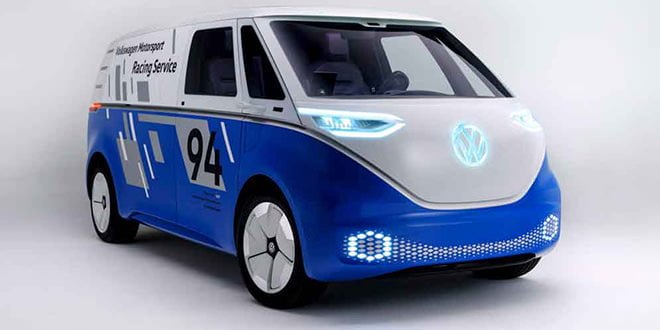 Сервисный Электро-фургон VW I.D. Buzz Cargo официально | фото