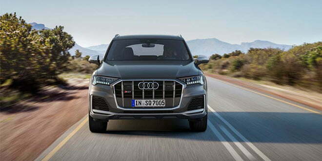 Горячий кроссовер Audi SQ7 пережил рестайлинг