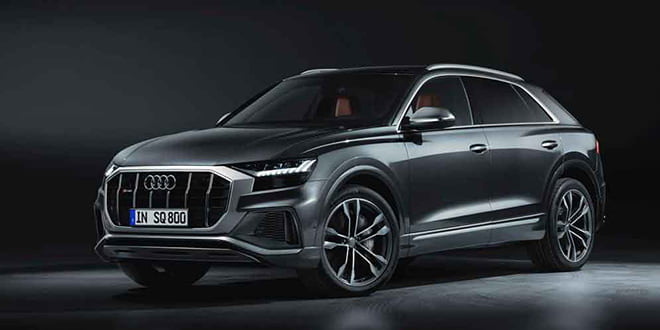 Спортивный купе-кроссовер Audi SQ8 вышел с дизелем V8 | фото