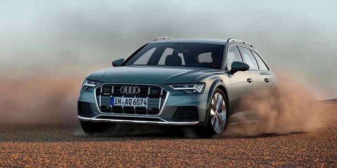 Внедорожный универсал Audi A6 allroad сделали гибридом