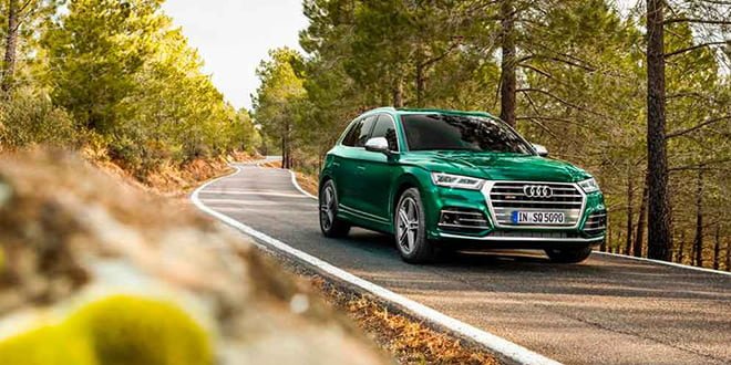 Спортивный кроссовер Audi SQ5 сделали гибридом