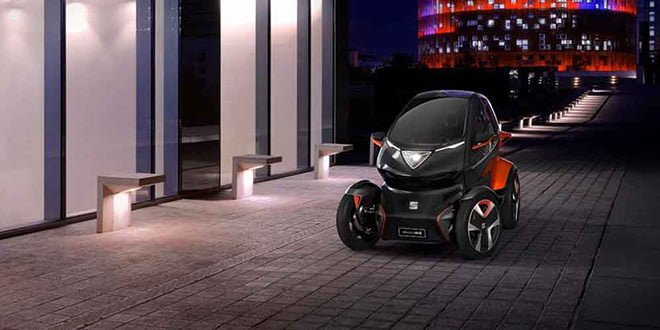 SEAT Minimó - электрический квадрицикл вместо ситикара | фото