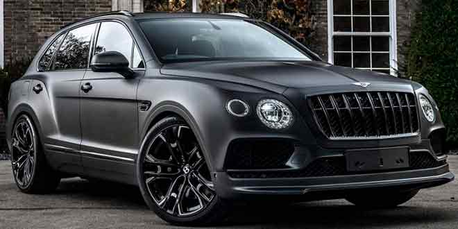 Bentley Bentayga тюнинговали в стиле Дарта Вейдера | фото