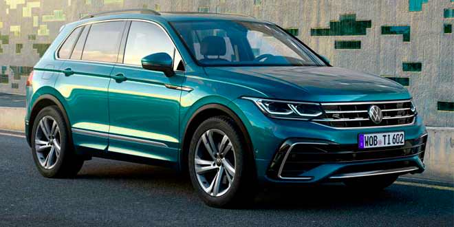 Volkswagen Tiguan II по плану обновился в 2020 году | фото, видео