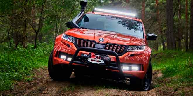 Студенты Skoda сделали из Kodiaq брутальный пикап Mountiaq