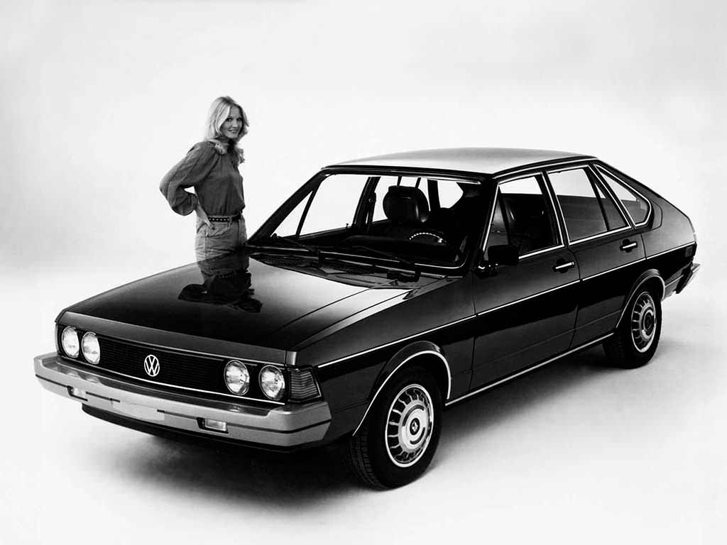 Новый Volkswagen Dasher 1977. Цена в США $5 749 (с учётом инфляции $23 037,65)