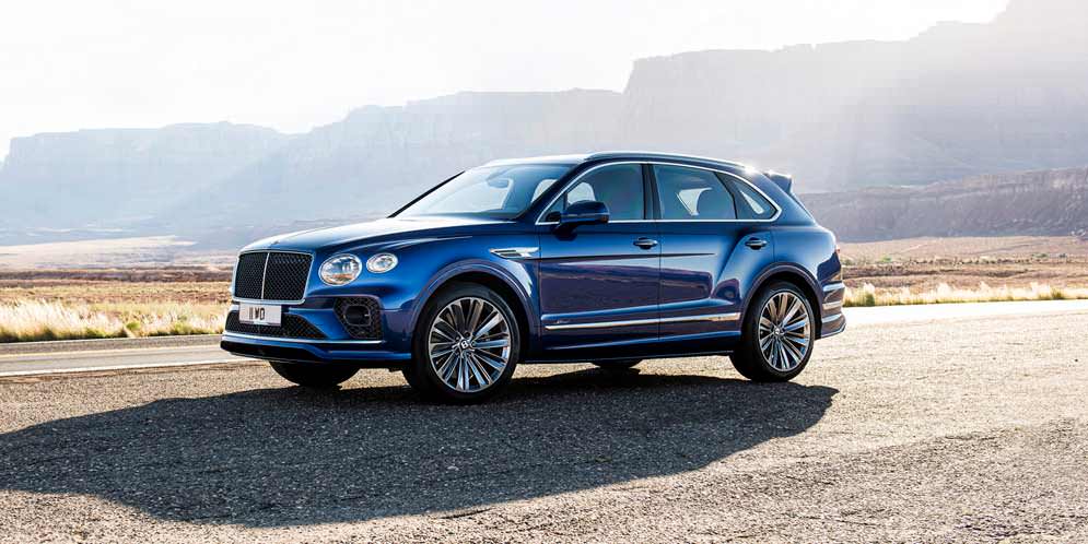 Самый быстрый Bentley Bentayga Speed обновился на 2021 год | фото