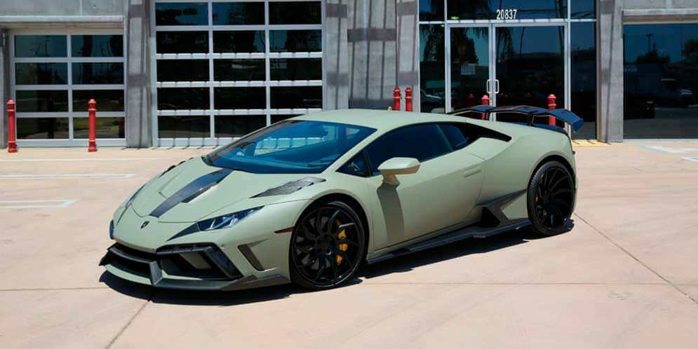 Lamborghini Huracan получил карбоновый обвес от Fusion | фото