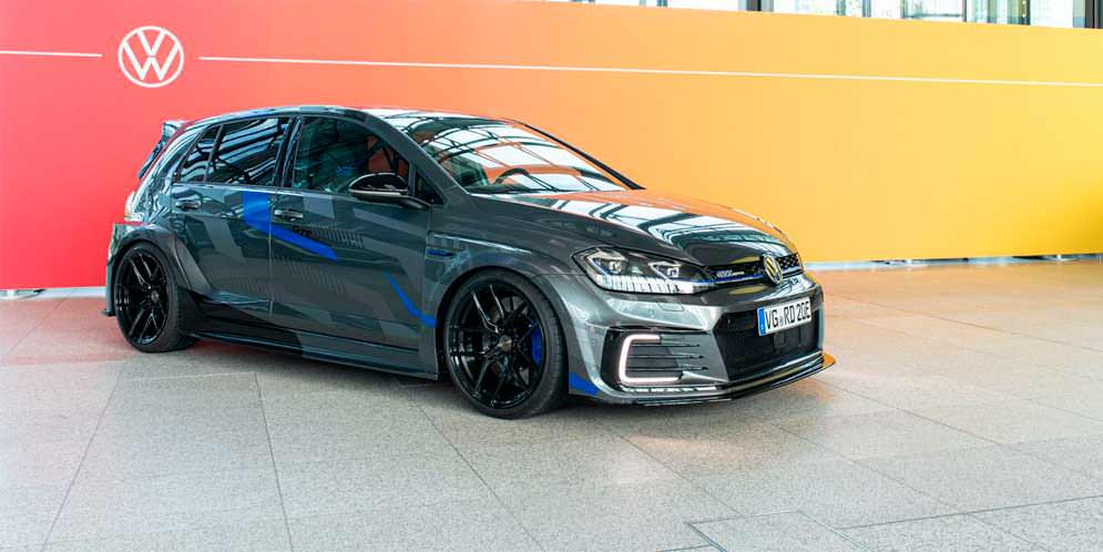 Представлен концепт VW Golf GTE HyRACER | фото