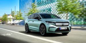 Серийный электромобиль Škoda Enyaq iV показан официально