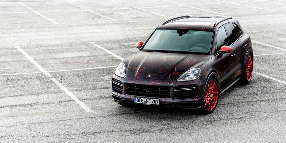 Экстремальный тюнинг Porsche Cayenne до 948-сил от Nebulus